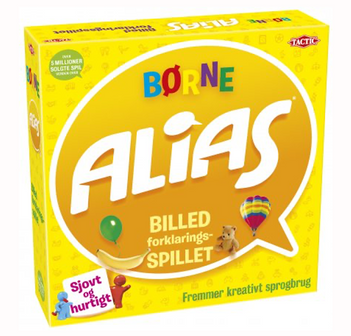 Børne Alias brætspil til børn fra 5 år