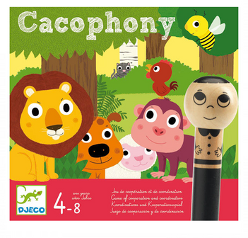Cacophony følg lyden brætspil til børn fra 4 år