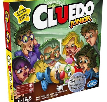 Cluedo junior brætspil til børn fra 5 år