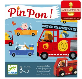 Pin Pon Djeco Årets børnespil til børn fra 3 år